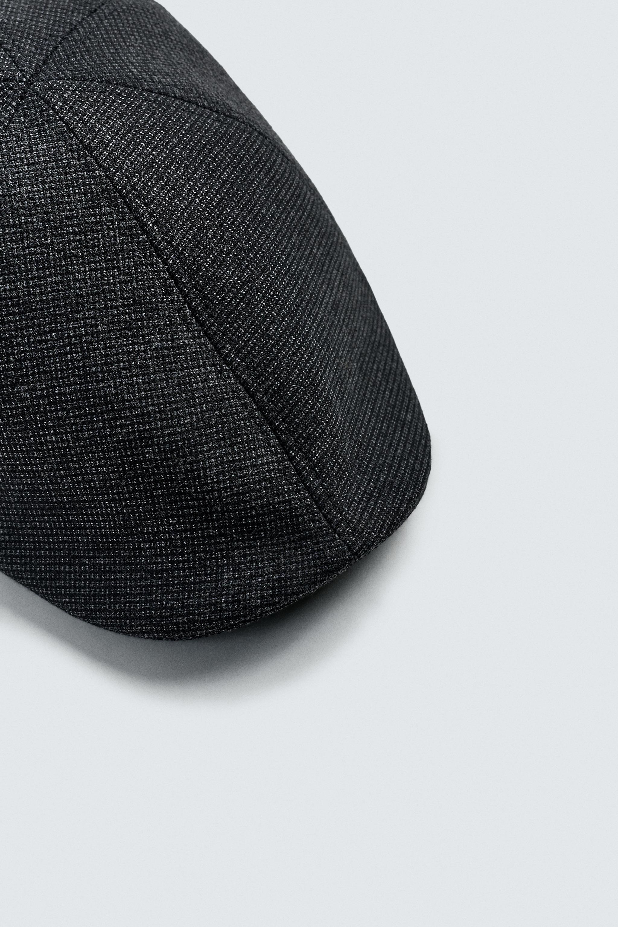 TEXTURED PLAID BERET